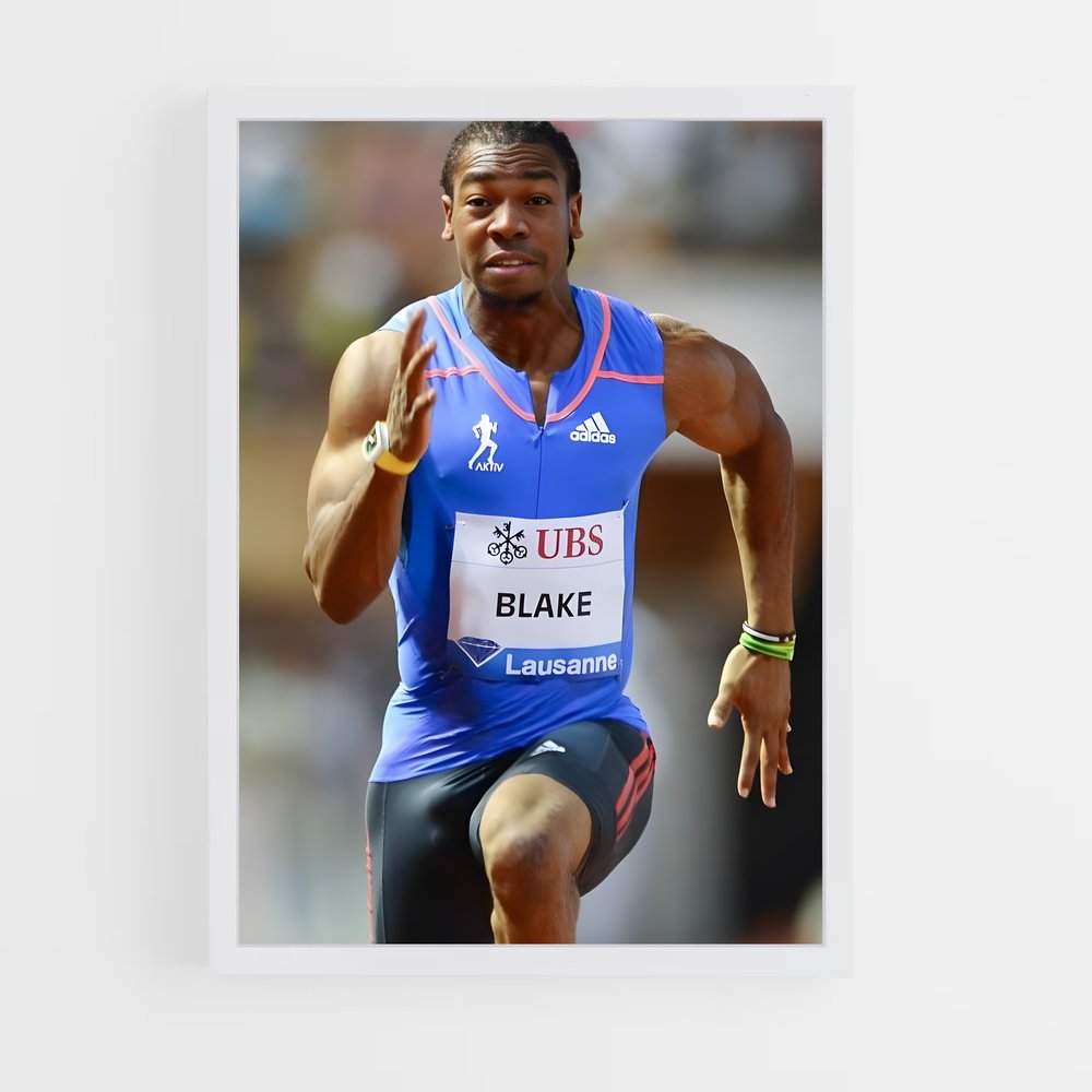 Poster La Course Éclair – affiche Athlétisme (vue 3)